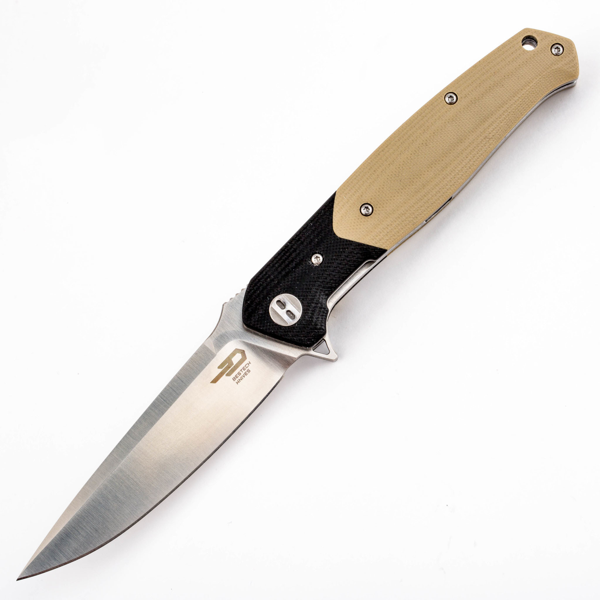 Складной нож Bestech Swordfish Песочный, D2