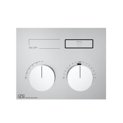 Gessi Hi-Fi 63002#031 Термостат для душа, 1 источник (внешняя часть), цвет: хром фото