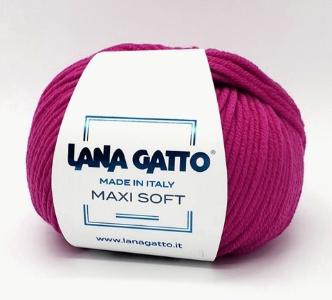 LANA GATTO MAXI SOFT (100% меринос экстрафайн, 50гр/90м)