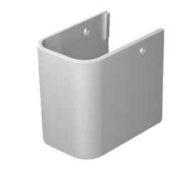 Duravit Happy D.2 858280000 Полупьедестал для раковины 21х31 см, (231680,231665,231660), цвет белый фото