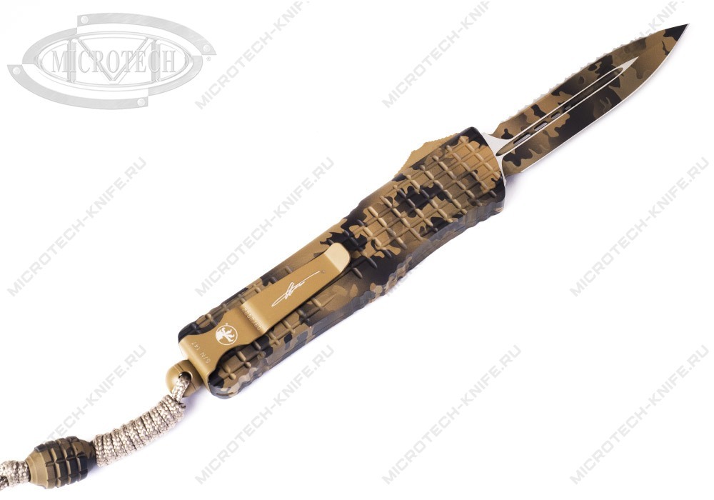Нож Microtech Combat Troodon 142-3FRCCS FRAG Coyote Camo