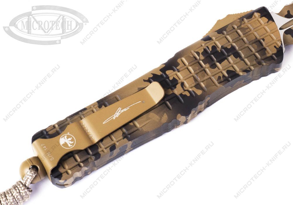 Нож Microtech Combat Troodon 142-3FRCCS FRAG Coyote Camo