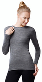 Терморубашка из шерсти мериноса Norveg Soft Grey женская