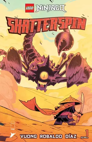 Lego Ninjago Shatterspin #1 (Cover B)