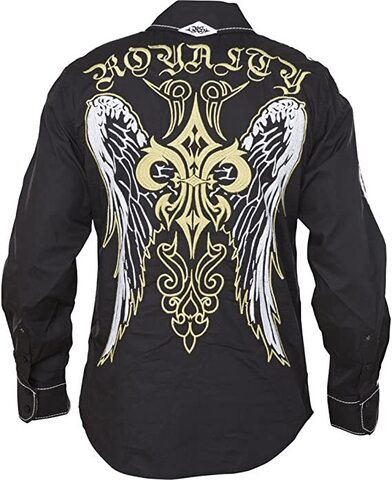 Rebel Spirit | Рубашка мужская LSW151777 спина