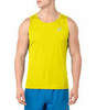 Asics Silver Singlet майка для бега мужская желтая - 1