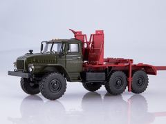 Ural-43204-10 timber truck with trailer AutoHistory 1:43