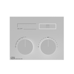 Gessi Hi-Fi 63002#279 Термостат для душа, 1 источник (внешняя часть), цвет: White CN фото