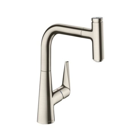 Hansgrohe Talis Select M51 72822800 Смеситель для кухни с выдвижным изливом и лейкой