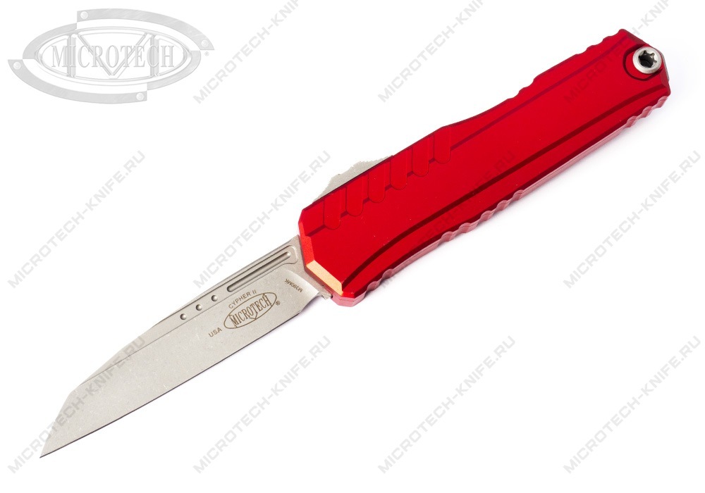 Нож Microtech Cypher II 1241-10APRD Apocalyptic Red