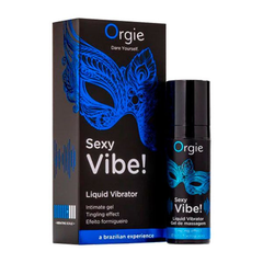Orgie Жидкий вибратор SEXY VIBE! - LIQUID VIBRATOR 15 мл