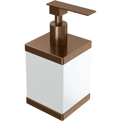 Boheme 10969-BRB Диспенсер настольный Qubic Brushed Bronze