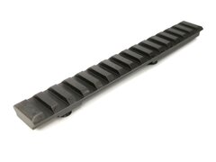 Кронштейн Бизон шина-адаптер на Remington, E-85 мм, Picatinny L-200 мм, 0 МОА
