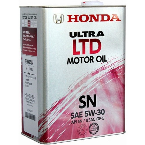 Honda Ultra LTD 5W-30 SN/GF - Синтетическое моторное масло