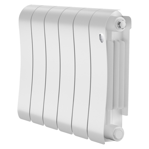 Royal Thermo Infinity 300 Bianco Traffico VR80, 6 секций  - радиатор с нижним правым подключением