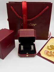 Серьги Конго CARTIER CLASH два ряда двигающихся шипов VGOLD без вставок