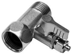 Кран для подключения питьевых систем 1/2"-1/4"-1/2" Барьер