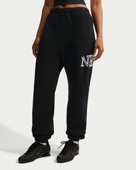 Брюки спортивные женские NIKE W NK STDO FLC MW OS LGO CF PNT