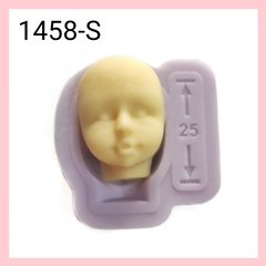 1458-S Молд силиконовый лицо детское 