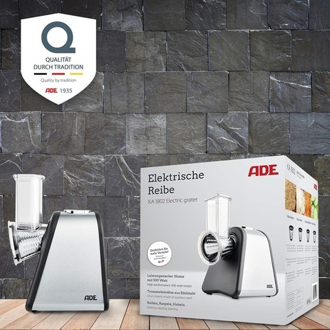 Терка электрическая ADE KA1802 stainless steel