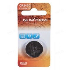 Литиевая батарея CR2430, 3.0V, Num`Axes