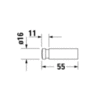 Duravit D-Code 99041000 Крючок