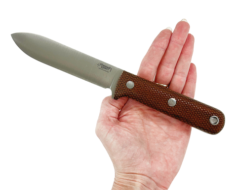 Нож Южный крест Кефарт, сталь Elmax ,конв., микарта койот насечка,  244.2050К