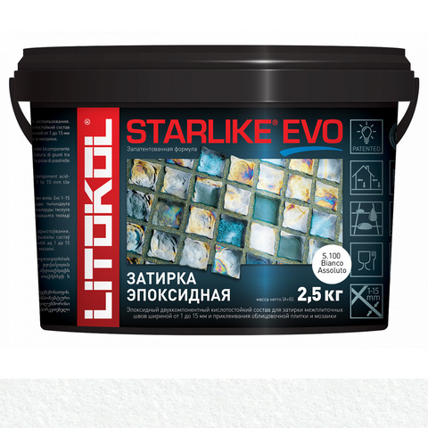 Затирка STARLIKE EVO S.100 2.5 кг
