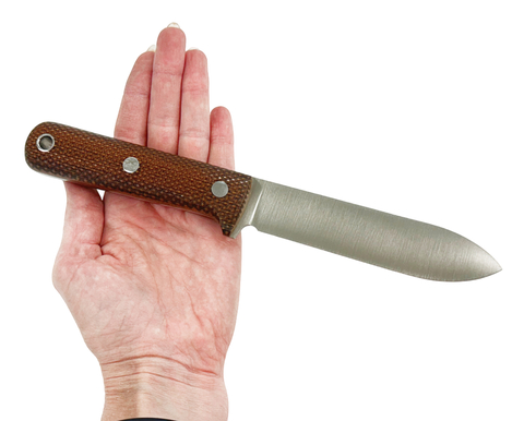 Нож Южный крест Кефарт, сталь Elmax ,конв., микарта койот насечка,  244.2050К