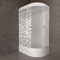 Душевая Кабина TRITON Коралл В 1200х800, Мозаика L