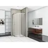 Cezares PRATICO-RH-1-120/90-P-CR Душевой уголок