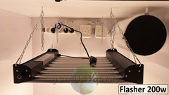 В180хД80хШ60 ГроуБокс FLASHER 200W или Rootster Board 250W LED SUPERSILENT