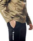 Лыжный разминочный костюм Proteam Basic 2.0 Brown Унисекс