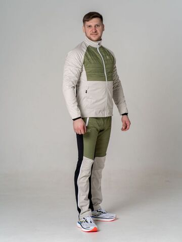 Мужская лыжная куртка Noname Hybrid 22 green