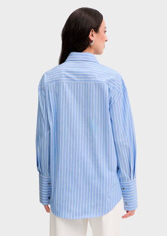 Рубашка KARL LAGERFELD Autograph Striped Poplin Shirt