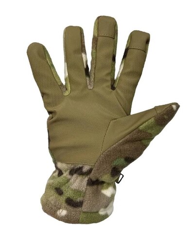 Перчатки флисовые Gongtex 3M Thinsulate Tactical Gloves Мультикам