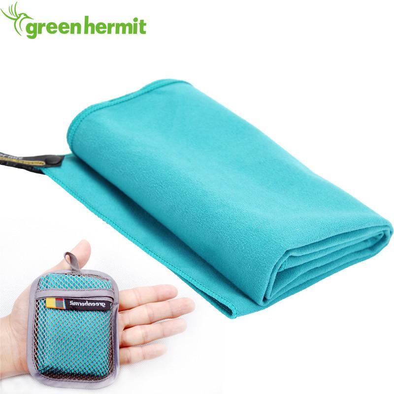 Green-Hermit Superfine Fiber Day Towel полотенце синее