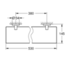 GROHE Essentials 40799001 Полка косметическая