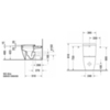 Duravit Happy D.2 934100005 Бачок для унитаза