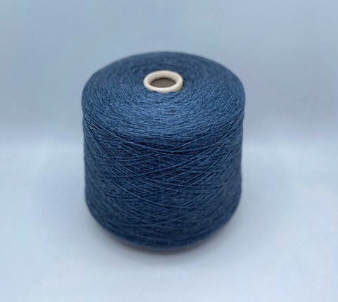 Loro piana (пр.Италия),art-Coarsehair 2/11 550м / 100 гр. 100% Кашемир , цвет-Океан,меланж ,арт-32387