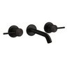 Gessi 316 Flessa 54092#299 Смеситель для раковины настенный , без сливного гарнитура