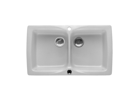 Roca Beverly 366057000 Мойка кухонная с двумя чашами
