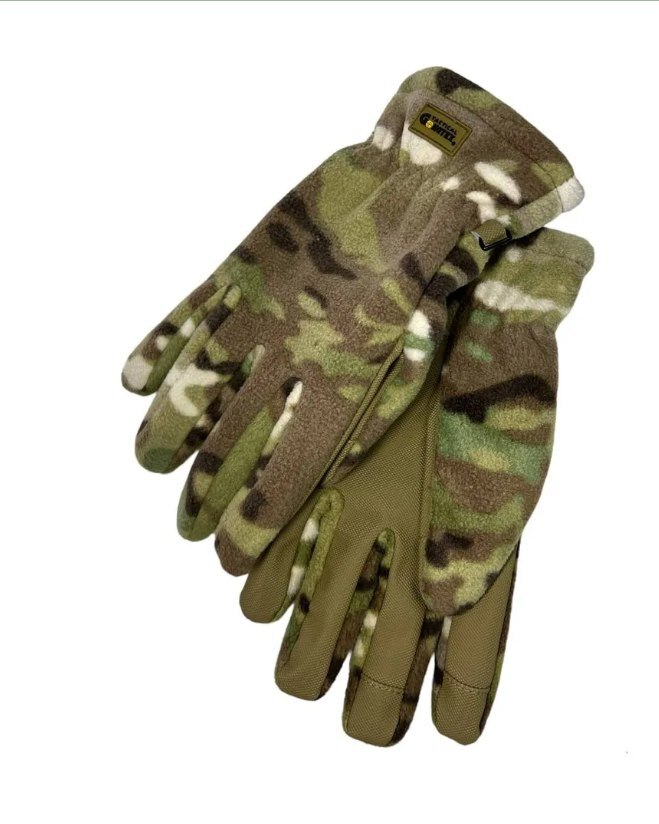 Перчатки флисовые Gongtex 3M Thinsulate Tactical Gloves Мультикам
