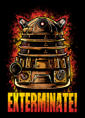 Открытка "Doctor Who: Dalek"