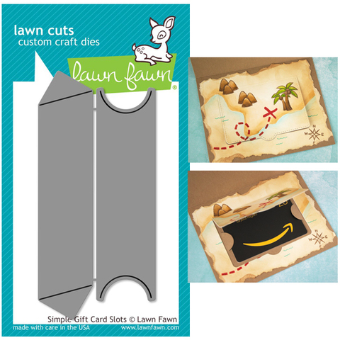Ножи   для вырубки- Simple Gift Card Slots