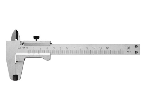 тип 1, 125 мм, металлический штангенциркуль (3445-125)