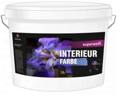 «INTERIEUR FARBE» - краска моющаяся, супербелая, матовая, 5кг (под заказ) (80)
