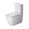 Duravit Happy D.2 934100085 Бачок для унитаза 39,5х16 см, цвет белый, механизм двойного смыва, подключение снизу слева