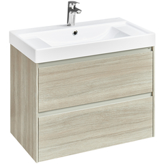 Roca Ona 857630512 Модуль для раковины 600 мм, 585x450x565 мм, с 2 ящиками, светлый дуб фото