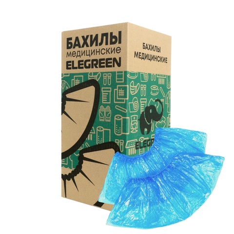 Бахилы Стандарт ЛАЙТ СИНИЕ 950 пар